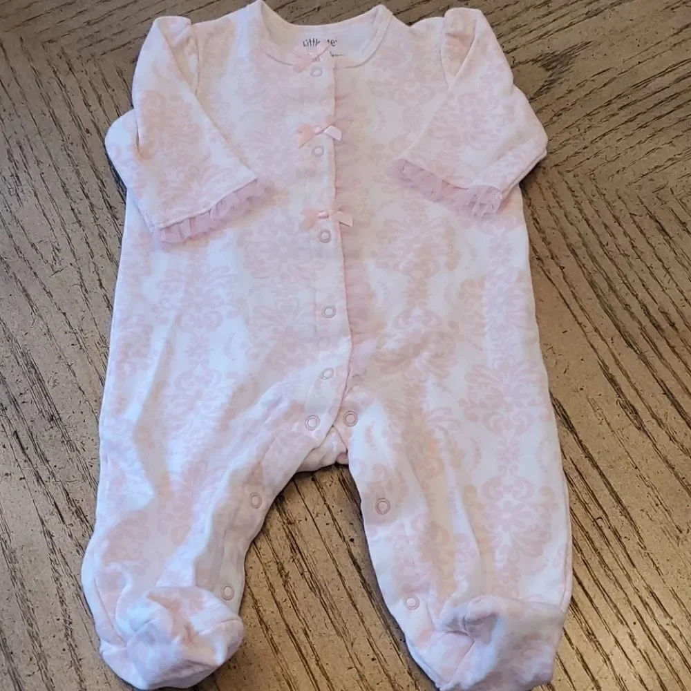 Little me 3 month girls onsie. NWOT.